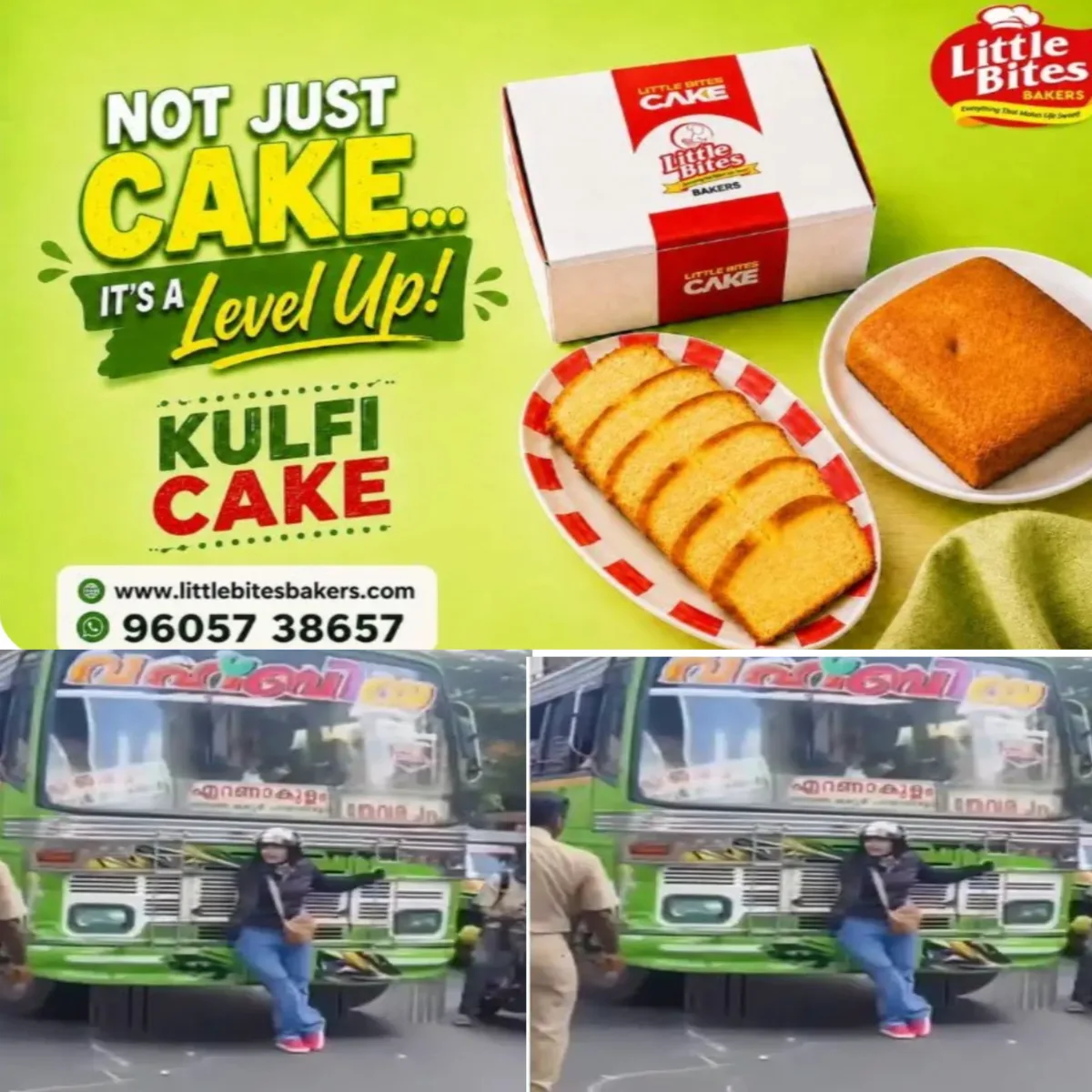 കൊച്ചിയില്‍ വീണ്ടും സ്വകാര്യ ബസ്സിന്റെ പരാക്രമം. ഇടപ്പള്ളിയില്‍ ഹോണ്‍ മുഴക്കി കടന്നു പോകാൻ ശ്രമിച്ച ബസ്, ഇരുചക്ര വാഹന യാത്രക്കാരെ ഇടിച്ചിട്ടു: സ്കൂട്ടർ യാത്രക്കാരി ബസ് തടഞ്ഞു.