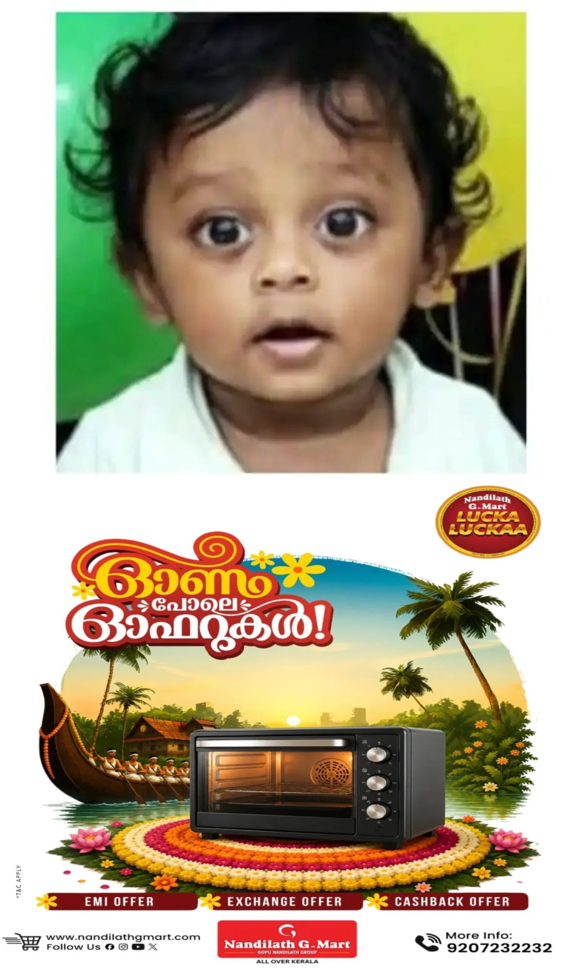 വീടിന് സമീപത്തെ വെള്ളത്തില്‍ വീണ് ഒന്നരവയസ്സുകാരന് ദാരുണാന്ത്യം; മുത്തച്ഛനൊപ്പം വീടിന് തൊട്ടടുത്തുള്ള പാടത്തിന്റെ അരികില്‍ നില്‍ക്കുന്നതിനിടെ കുഞ്ഞ് അബദ്ധത്തില്‍ വെള്ളത്തിലേക്ക് വീഴുകയായിരുന്നു