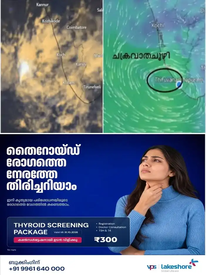 കേരളത്തിൽ വരും ദിവസങ്ങളിൽ  ശക്തമായ മഴയ്ക്ക് സാധ്യത;വിവിധ ജില്ലകളിൽ മഞ്ഞ അലർട്ട്, ഇടിമിന്നലിനും ശക്തമായ കാറ്റിനും സാധ്യത