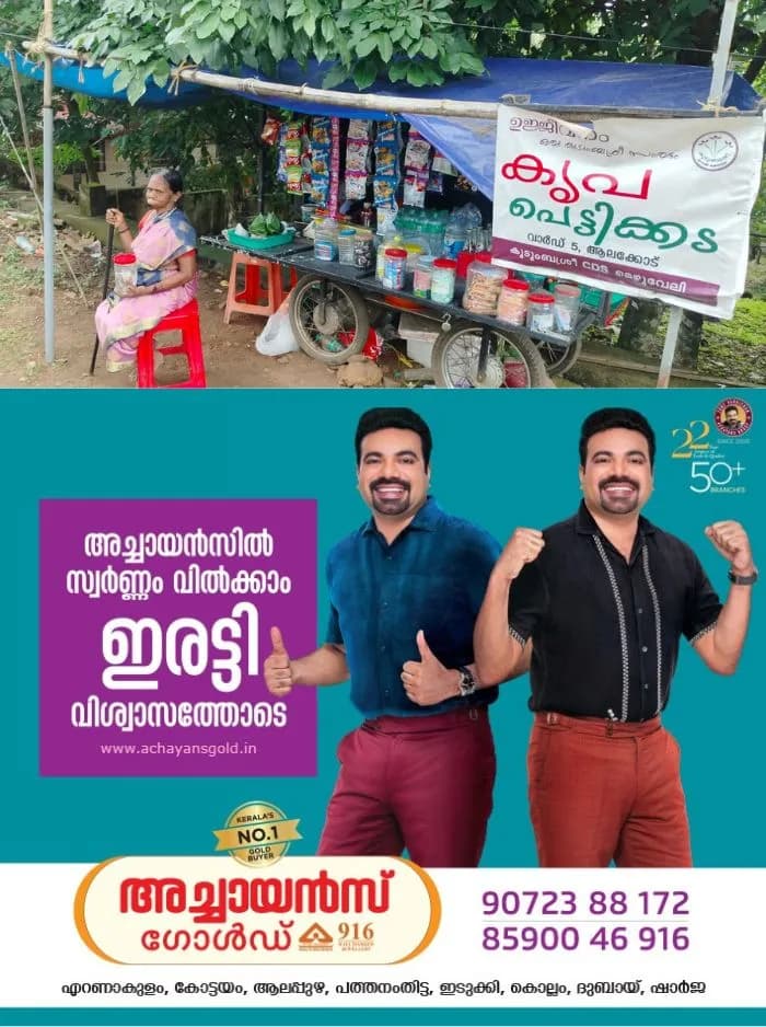 പത്തനംതിട്ടയിൽ ഭിന്നശേഷിക്കാരിയായ വയോധികുടെ കടയിൽ മോഷണം, പണവും സാധനങ്ങളും ഉൾപ്പടെ നഷ്ടപ്പെട്ടു