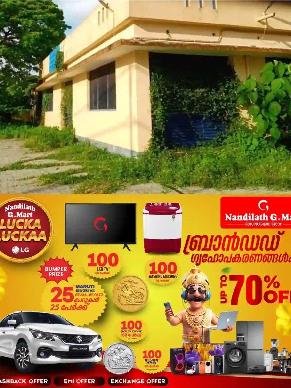 കോടികള് മുടക്കി നിർമ്മിച്ച കോടിമതയിലെ ആധുനിക മത്സ്യമാർക്കറ്റ് കാടുമൂടി നശിക്കുന്നു; തിരിഞ്ഞുനോക്കാതെ അധികൃർ