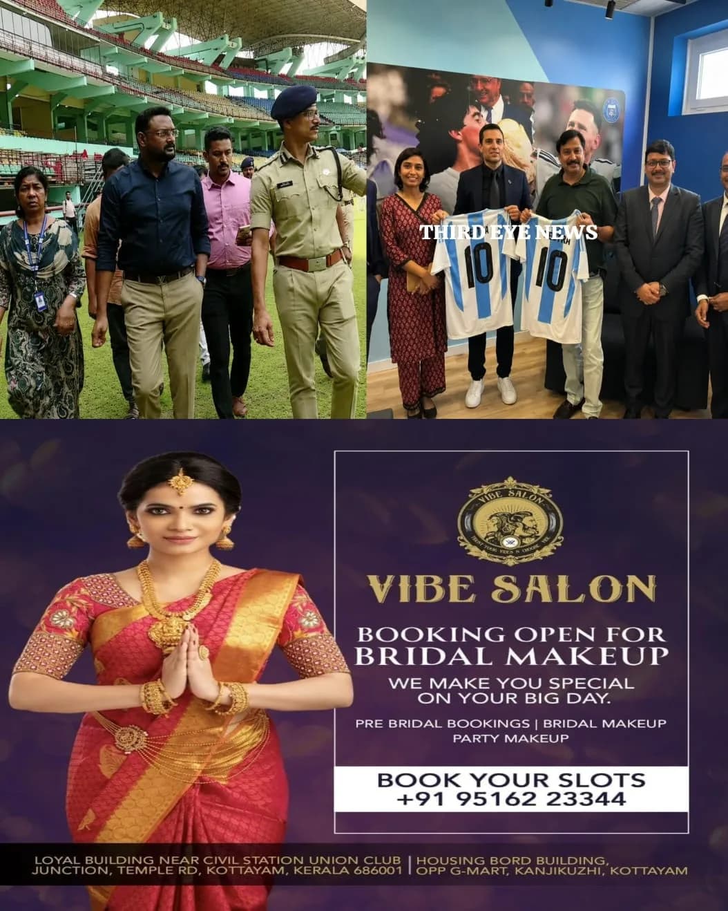 മെസ്സി തട്ടിപ്പ്: ജിഎസ്ടി റിപ്പോര്ട്ടില് തുടര് നടപടി വൈകുന്നു; കമ്മീഷണര്ക്ക് റിപ്പോര്ട്ട് നല്കിയത് 19ന്