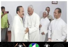 ലത്തീൻ സഭയുടെ പിണക്കം മാറ്റി മുഖ്യമന്ത്രിയുടെ ബിഷപ്പ് ഹൗസ് സന്ദർശനം; സത്യപ്രതിജ്ഞ കഴിഞ്ഞ് മണിക്കൂറുകള്ക്ക് അകം മുഖ്യമന്ത്രി വി.ഡി.സതീശൻ, വെള്ളയമ്പലം ബിഷപ്പ് ഹൗസിലെത്തി