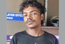 തൃശൂരിൽ പോലീസുകാര്ക്ക് നേരെ ഗുണ്ട് കത്തിച്ച് എറിഞ്ഞ് ദേഹോപദ്രവം ചെയ്ത കേസ്; പ്രതി പിടിയിൽ