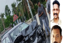 കാസര്കോട് വാഹന പരിശോധനക്കിടെ നിയന്ത്രണം വിട്ട കാറിടിച്ചു; പൊലീസ് ഉദ്യോഗസ്ഥർക്ക് നഷ്ടമായത് കാലുകൾ