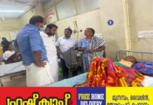 ചിന്നക്കനാലിൽ കാട്ടാന ആക്രമണത്തിൽ പരിക്കേറ്റ് കോട്ടയം മെഡിക്കൽ കോളേജിൽ ചികിത്സയിൽ കഴിയുന്ന കുട്ടിയെ സന്ദർശിക്കാൻ ബിജെപി മേഖല പ്രസിഡൻ്റ് N ഹരിയും കോട്ടയം വെസ്റ്റ് ജില്ല പ്രസിഡൻ്റ് ലിജിൻലാലും എത്തി