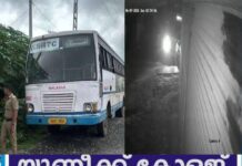 പാലക്കാട് കെഎസ്ആർടിസി ബസ് മോഷ്ടിക്കാൻ ശ്രമിച്ച സംഭവം: കട തകർത്ത് ബസുമായി രക്ഷപ്പെടുന്ന സിസിടിവി ദൃശ്യങ്ങൾ പുറത്ത്, രണ്ട് പ്രതികൾക്കായി വ്യാപക തെരച്ചിൽ