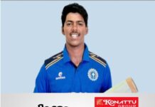 ഇന്ത്യൻ അണ്ടർ-19 ടീമിൽ മലയാളി തിളക്കം; തിരുവനന്തപുരം സ്വദേശി മാനവ് കൃഷ്ണയ്ക്ക് ദേശീയ ടീമിലേക്ക് സെലക്ഷൻ
